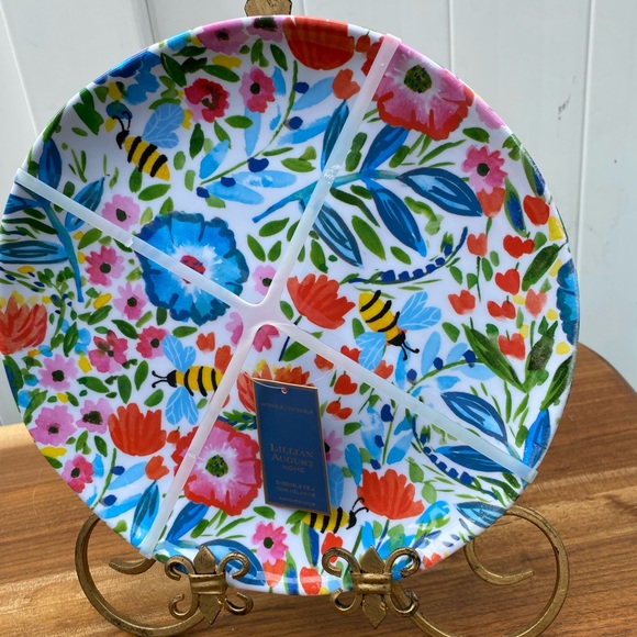 - Brand New Set Of 4 Dinner Plates 11” Multicolor. - Picture 5 of 6